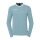 Kempa Sport Long Sleeve Shirt Emotion 27 (100% Polyester) aqua blue/white Men's