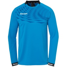 Kempa Sport Long Sleeve Shirt Wave 26 (100% Polyester) kempablau Men's