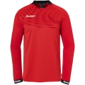 Kempa Sport Long Sleeve Shirt Wave 26 (100% Polyester) red Men's