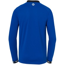 Kempa Sport Long Sleeve Shirt Wave 26 (100% Polyester) royal blue/navy blue Men's