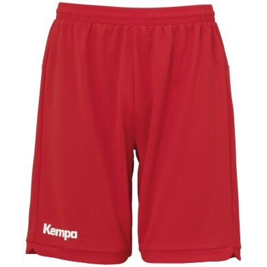 Kempa Sports Shorts Prime (100% Polyester) short red Men