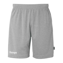 Kempa Team Shorts (elastic waistband with drawstring) short grey Men