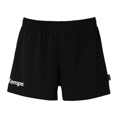 Kempa Team Shorts (elastic waistband with drawstring) short black Women