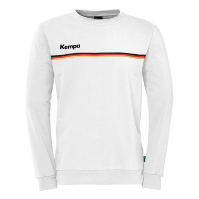 Kempa Sweatshirt Team Germany (comfortable feel) white Men