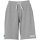 Kempa Leisure Shorts (Sweatshorts) Core 26 - elastic waistband with drawstring - short grey children