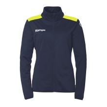 Kempa Training Jacket Emotion 27 (Full-Zip, 100% Polyester) navy/blue Women