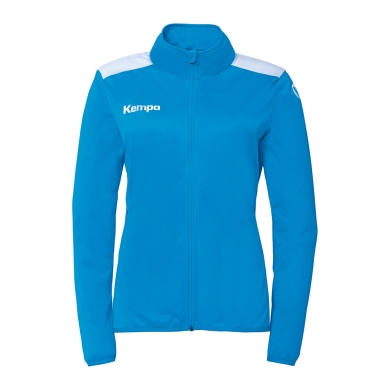 Kempa Training Jacket Emotion 27 (Full-Zip, 100% Polyester) Kempa Blue/White Women