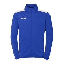 Kempa Training Jacket Emotion 27 (Full-Zip, 100% Polyester) royal blue/white Men