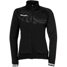 Kempa Training Jacket Wave 26 (100% Polyester, elastic) black/anthracite Women