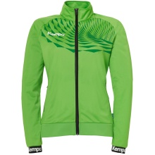 Kempa Training Jacket Wave 26 (100% Polyester, elastic) green Women