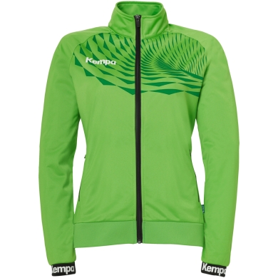 Kempa Training Jacket Wave 26 (100% Polyester, elastic) green Women