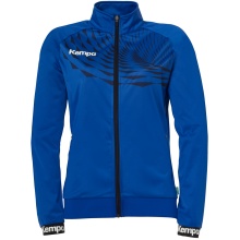 Kempa Training Jacket Wave 26 (100% Polyester, elastic) royal blue/navy blue Women