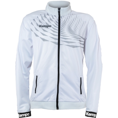 Kempa Training Jacket Wave 26 (100% Polyester, elastic) white men's