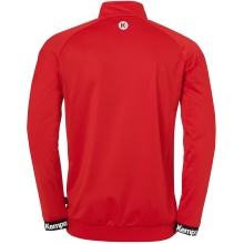 Kempa Training Jacket Wave 26 (100% Polyester, elastic) red/chili red Men