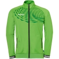 Kempa Training Jacket Wave 26 (100% Polyester, elastic) green Kids