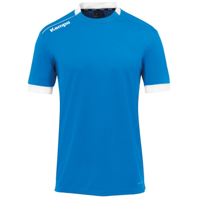 Kempa Sport T-shirt Player Jersey (100% Polyester) light blue/white Men