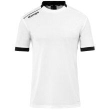 Kempa Sport T-shirt Player Jersey (100% Polyester) white/black Men