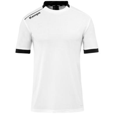 Kempa Sport T-shirt Player Jersey (100% Polyester) white/black Men