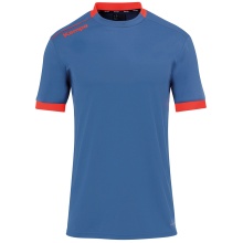 Kempa Sport T-shirt Player Jersey (100% Polyester) dark blue/red Men