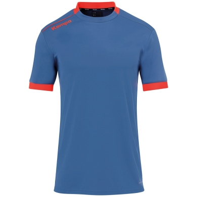 Kempa Sport T-shirt Player Jersey (100% Polyester) dark blue/red Men