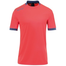 Kempa Sport T-shirt Player Jersey (100% Polyester) red/dark blue Men