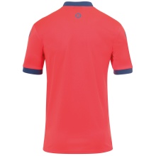 Kempa Sport T-shirt Player Jersey (100% Polyester) red/dark blue Men