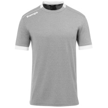 Kempa Sport T-shirt Player Jersey (100% Polyester) grey/white Men