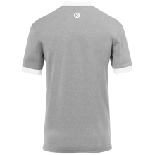 Kempa Sport T-shirt Player Jersey (100% Polyester) grey/white Men