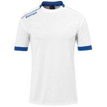 Kempa Sport T-shirt Player Jersey (100% Polyester) white/royal blue Men