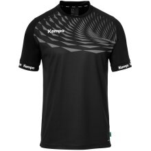 Kempa Sport T-shirt Wave 26 (100% Polyester) black/anthracite Men