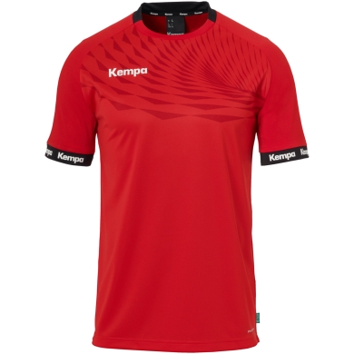 Kempa Sport T-shirt Wave 26 (100% Polyester) red/chili red Men