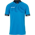 Kempa Sport T-shirt Wave 26 (100% Polyester) in Kempa Blue for Kids