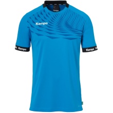 Kempa Sport T-shirt Wave 26 (100% Polyester) in Kempa Blue for Kids