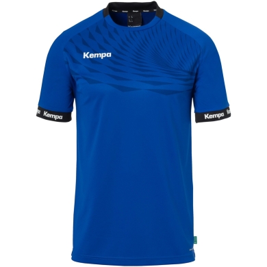 Kempa Sport T-shirt Wave 26 (100% Polyester) royal blue/navy blue Children