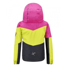 Killtec Winter Jacket Viewy (windproof, waterproof, snow guard) neon pink/yellow toddlers