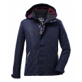 Killtec Winter Jacket Kow 28 (wind and waterproof, breathable, PFC-free) navy blue Kids