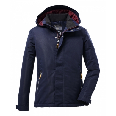 Killtec Winter Jacket Kow 28 (wind and waterproof, breathable, PFC-free) navy blue Kids