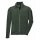 Killtec Knitted Fleece Jacket Kow 136 with Stand-up Collar in Herringbone Look - 2-Way Stretch - Green Men