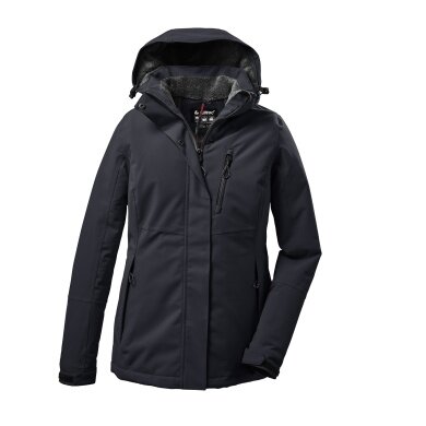 Killtec Winter Jacket KOW 140 with Hood (waterproof and windproof) navy blue Women