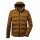 Killtec Quilted Jacket Kow 151 with Hood - water and wind resistant - curry yellow Men