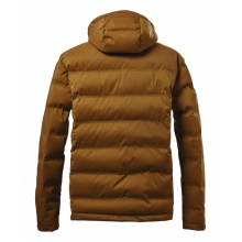 Killtec Quilted Jacket Kow 151 with Hood - water and wind resistant - curry yellow Men