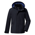 Killtec Winter Jacket Kow 206 Down Look with Hood (windproof, waterproof, breathable, PFC-free) navy blue Kids