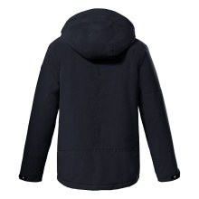 Killtec Winter Jacket Kow 206 Down Look with Hood (windproof, waterproof, breathable, PFC-free) navy blue Kids