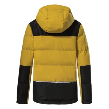 Killtec Winter Jacket Kow 207 Down Look with Hood (wind and waterproof, breathable, PFC-free) yellow Children