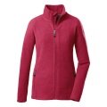 Killtec Fleece Jacket FLC (Stand-up collar, warm, soft) raspberry pink Women