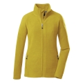 Killtec Fleece Jacket FLC (Stand-up collar, warm, soft) yellow Women