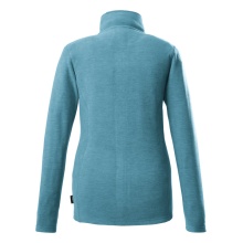 Killtec Fleece Jacket FLC (Stand-up collar, warm, soft) turquoise blue Women