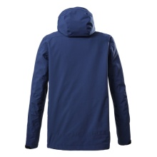 Killtec Functional Jacket KOS 87 with detachable hood (waterproof, windproof) dark blue Men