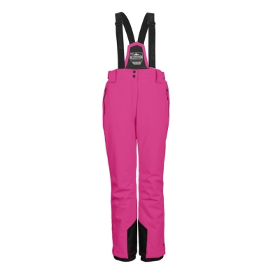 Killtec Winter Trousers - Ski Trousers with Detachable Braces (Waterproof and Windproof) Orchid Pink Ladies