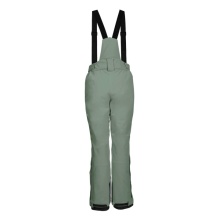 Killtec Winter Trousers - Ski Trousers with Detachable Straps (Waterproof and Windproof) Green Grey Women